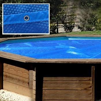 Cubierta isot&eacute;rmica para piscina de madera 952 x 352 cm Gre
