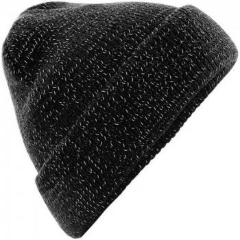 Gorro Reflectante Unisex Beechfield JM8001 Negro Talla Única