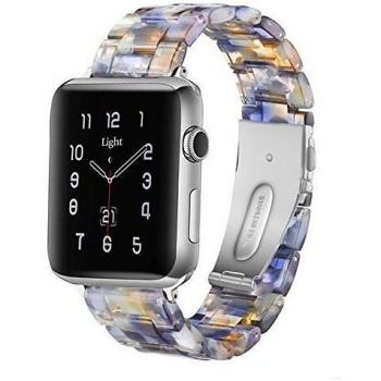Light Compatible con Apple Watch Correa 38mm 40mm, Brazalete con Hebilla de Acero Inoxidable para iWatch Series SE 6 5 4 3 2 1