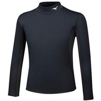 Mizuno Camiseta de Manga Larga Modelo Jr Mid Wght Hi Neck Marca
