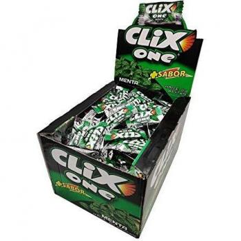CLIX ONE Menta - Chicle sin azúcar - Estuche 200 unidades