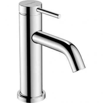 Grifo Monomando para Lavabo Hansgrohe Tecturis S 80 CoolStart, Ahorro de Agua, Sin Vaciador, Acabado Cromado, Proyección 108 mm