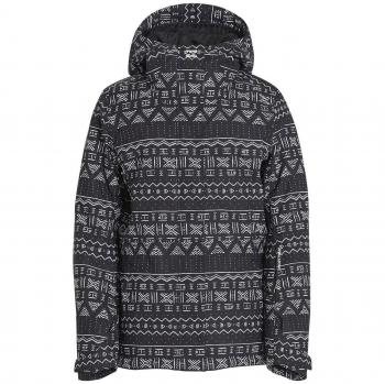 Billabong Akira, nieve chaqueta, chaqueta para mujer, Akira, color wandering black, tamaño X-Large