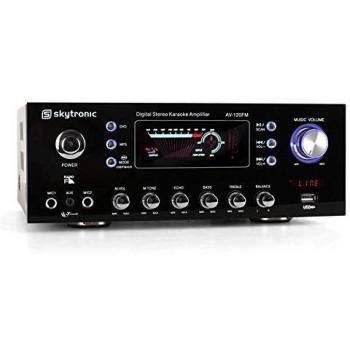 Skytronic 103.206 - Amplificador  con entrada micros