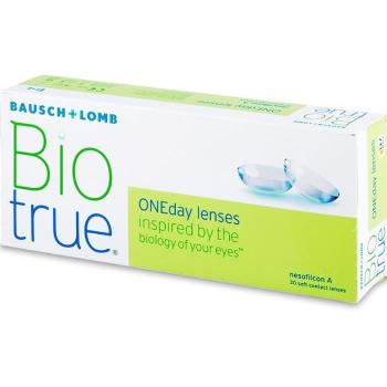 Lentes de contacto Biotrue ONEday -30 unidades- Dioptrías -4.75