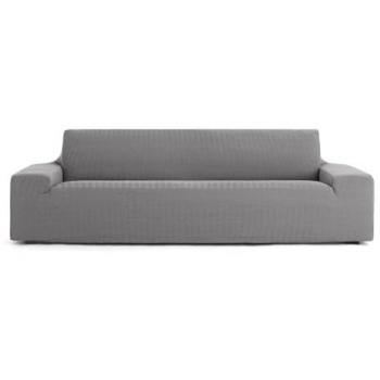 Funda para Sofá Eysa JAZ Gris 70 x 120 x 330 cm, bielástica, para sofá de 5 plazas