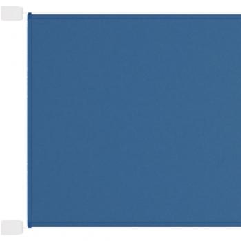 Toldo vertical tela Oxford azul 60x420 cm