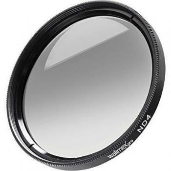 walimex Lente de 46 mm ND4 Filtro de Densidad Neutra para la Unidad de Color Gris Claro
