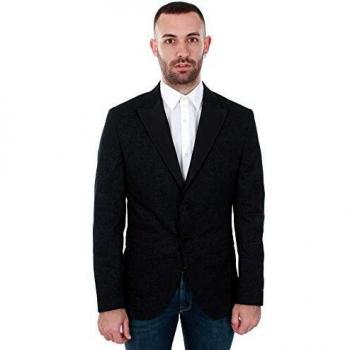 Americana Jack&Jones Hombre IT46 Negro 12146072 JPRHUGO Tux Blazer Black