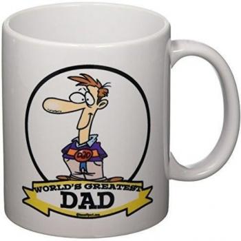 Mensuk mug_103100_1 Funny Worlds Greatest Dad III Men Cartoon Ceramic Mug, 11-Ounce