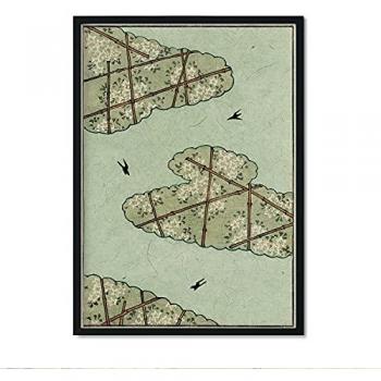 Lámina Shin 22 - Póster Vintage Japonés Shin Bijutsukai A4 Sin Marco para Decoración de Interiores