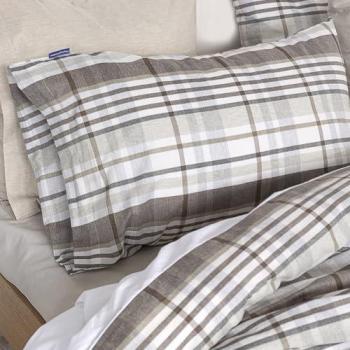 Funda de Almohada Laida 80x80 cm - 100% Algodón, Calidad 150 Hilos, Fabricado en España