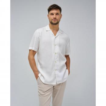 Camisa de hombre regular lisa manga corta Salsa Jeans