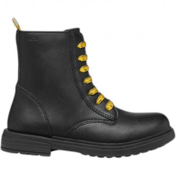 Botas de mujer Geox Eclair Niña Negro/amarillo