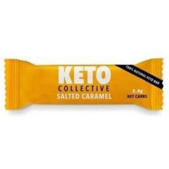 Keto Collective Barrita Keto Vegana Sin Gluten Caramelo Salado 40g