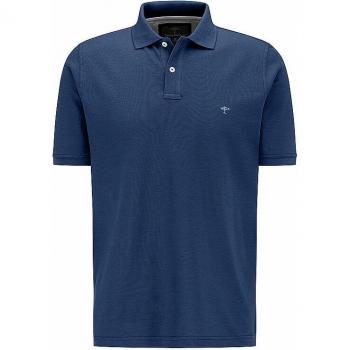 Poloshirt FYNCH-HATTON Regular Fit Azul Oscuro 100% Algodón con Logo, Talla S