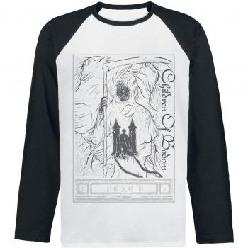 Children Of Bodom Hexed Camisa Manga Larga Negro-Blanco L