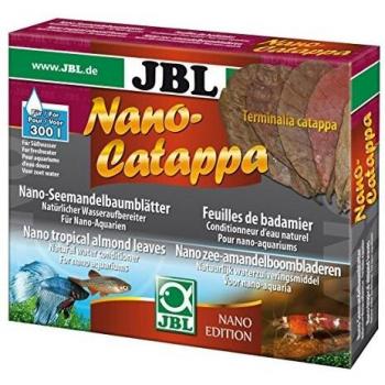 JBL Nano-Catappa, Hojas Tropicales de Almendra para acuarios pequeños de Agua Dulce