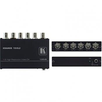 Kramer Electronics 105VB 400MHz Negro Amplificador de línea de Video