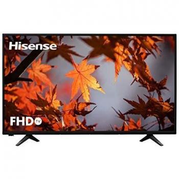 Hisense H32A5100 - TV Hisense 32 Full HD, Motion Picture Enhancer, Clean View, Dvb-T2 + S2, USB Media, Hdmi, Natural Color Enhancer, Clear Sound, Negro