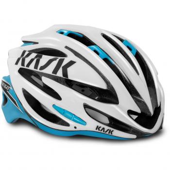 Kask Vertigo 2.0 - Casco, Color Negro/Azul claro, Talla M
