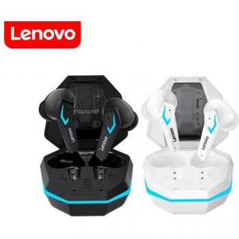 Auriculares In-Ear Lenovo TG102 Bluetooth 5.4 Deportivos Inalámbricos con Baja Latencia y Modo Dual, Color Negro