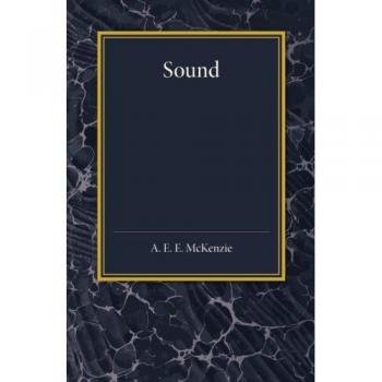 Libro de Sonido A. E. E. McKenzie - Cambridge University Press - Tapa blanda