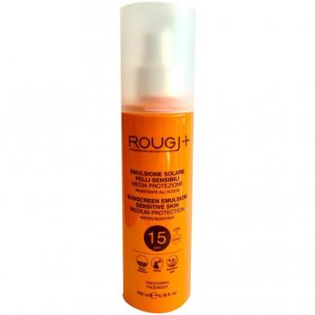 ROUGJ Emulsión Solar SPF15 para Pieles Sensibles 200ml