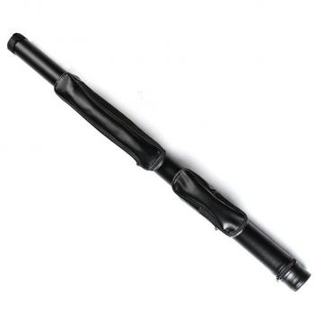 ommda sintética funda de piel con 2 bolsillos para 1 taco de billar taco de billar caso taco de billar 3/4, mujer, negro, medium