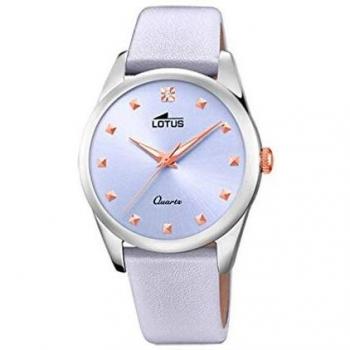 Reloj Analógico de Cuarzo para Mujer Lotus con Brazalete de Piel de Vaca 18642/3