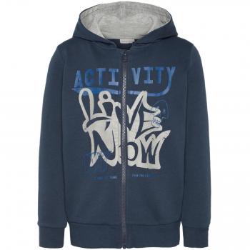 NAME IT - Chaqueta Deportiva - para niño Azul Oscuro