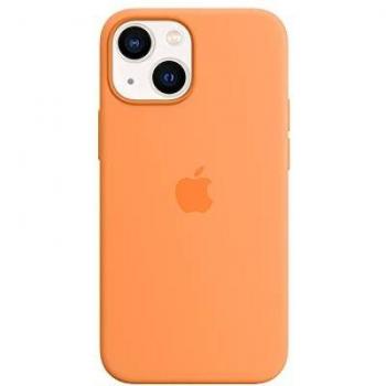 Funda de Silicona con MagSafe para iPhone 13 Mini Color Amarillo Marigold