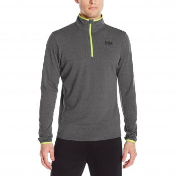 Helly Hansen Daeg - Sudadera con capucha y cremallera para hombre, hombre, color gris oscuro, tamaño Large