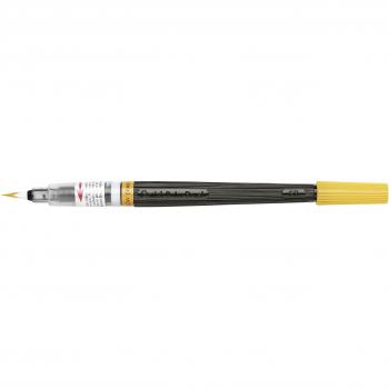 Pentel Color Brush - Pincel recargable, color amarillo y naranja