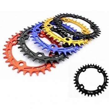 MTB 34T Chainring BCD104mm bielas de la bicicleta de la cadena de la rueda Anillo PiÐÑn velocidad
