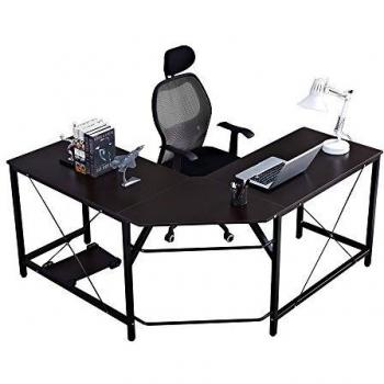 SogesHome Corner Desk Escritorio en Forma de L para computadora L
