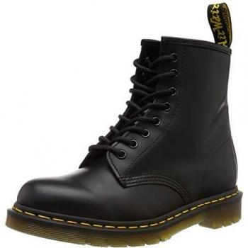 Dr. Martens 1460 Vintage Smooth Unisex Boots - Black - Size: 12