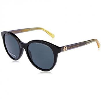 Marc Jacobs Women's Modern Sunglasses 583S, Black Yellow, Size 54 MM