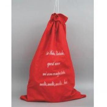 Saco de Regalos de Fieltro Rojo 70x100 cm
