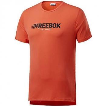 Reebok TS AC Graphic Move tee Q2 Camiseta, Hombre, vivdor, L