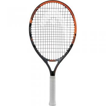 Head Radical Jr - Raqueta de tenis, color negro/ naranja, talla 26 
