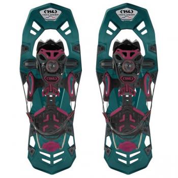 Raquetas de Nieve TSL Highlander Instinct, características: diseño ligero y resistente, sistema de fijación fácil, crampones para mejor tracción en nieve dura, superficie amplia para mayor flotabilidad, ajuste ergonómico para comodidad durante