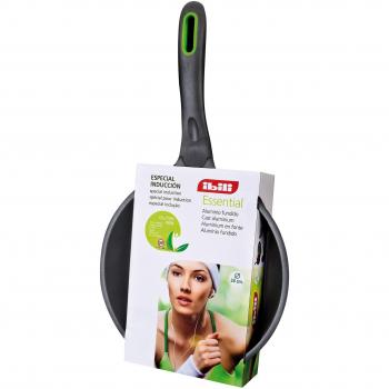 Ibili 409030 - Sartén Essential 30 cm Aluminio fundido