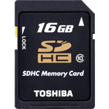 Toshiba sdk16cl10bl5 tarjeta de memoria 16 gb