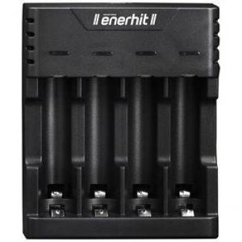 Cargador USB Enerhit para 4 Pilas AA/AAA