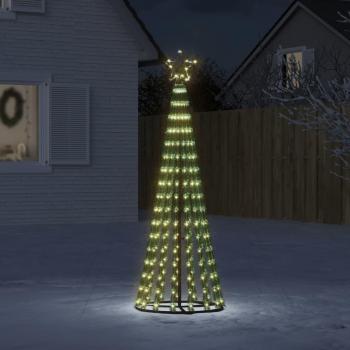 vidaXL Christmas Tree Light Cone 275 LEDs Warm White 180 cm