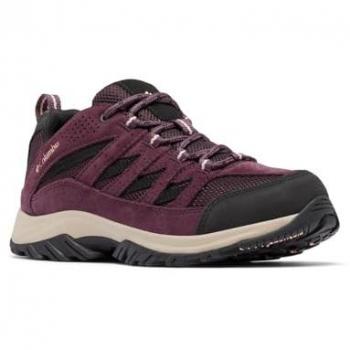 Columbia Zapatillas De Senderismo Crestwood™ Lila para Mujer, Talla 39, Diseño Bajo, Ideal para Montaña
