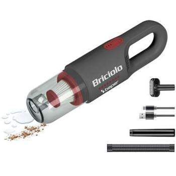Aspirador de Sólidos y Líquidos Beper P202ASP401, Recargable, Inalámbrico, Compacto y Ligero, 55W, Filtro HEPA