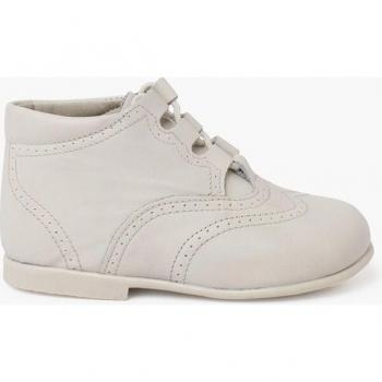 Zapato inglés de bebés de piel abotinados Pisamonas