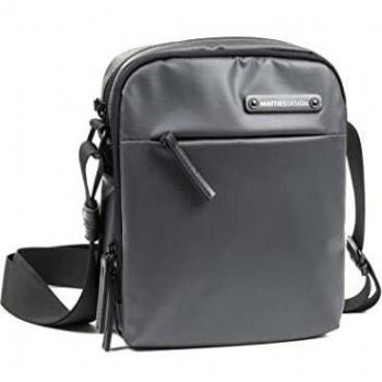 Matties Bolso bandolera de hombre Design 03 Negro
